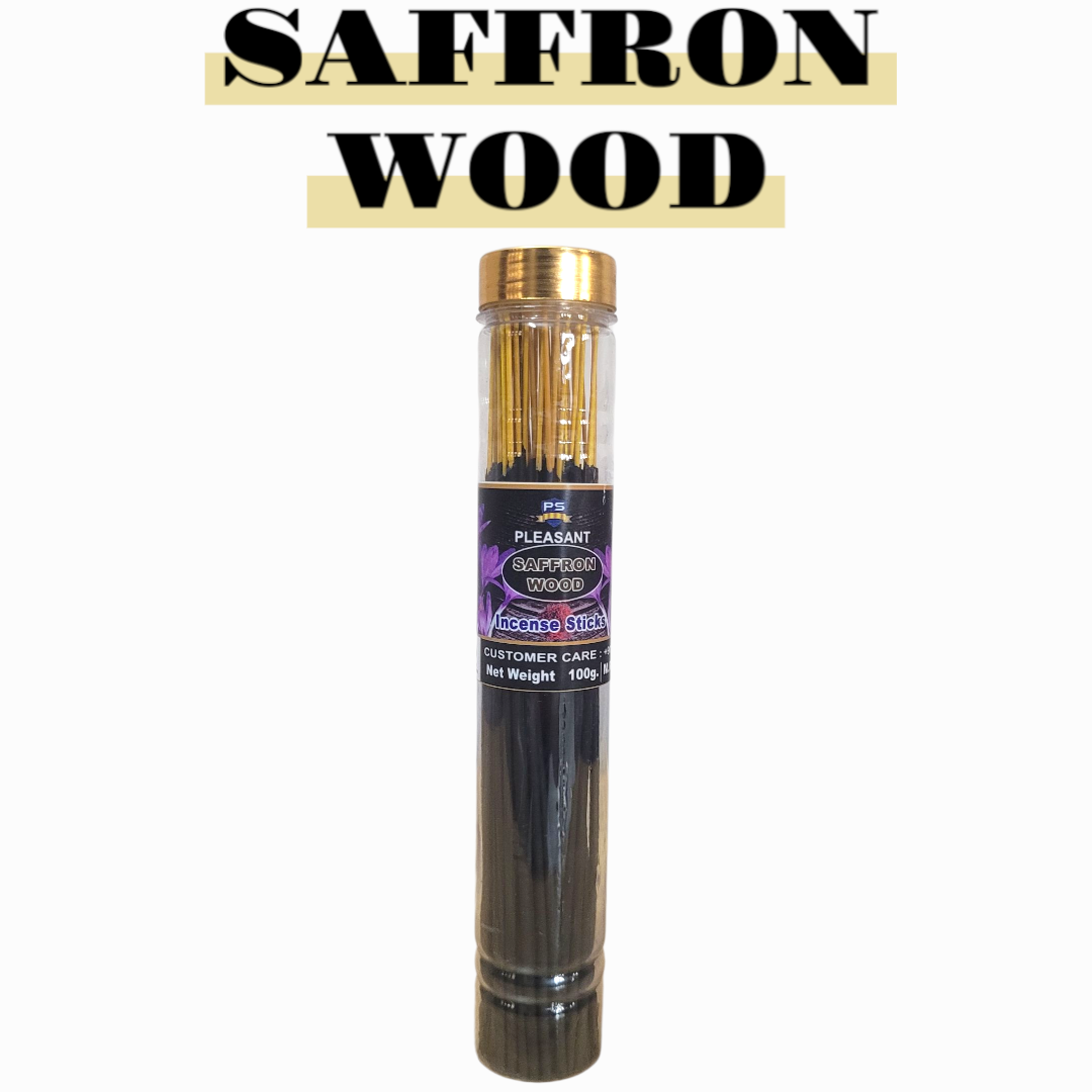 Saffron Wood Bottle